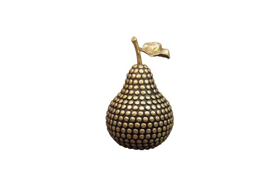 Diese Harzbirne mit ihrer goldenen Farbe darf in Ihrem Interieur nicht fehlen