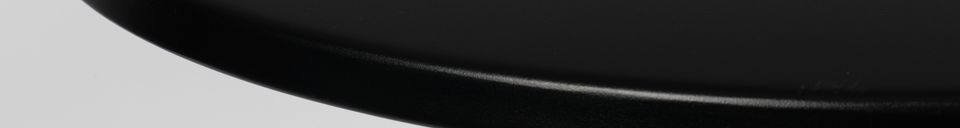 Materialbeschreibung Bistro-Tisch Metsu schwarz
