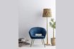 Miniaturansicht Blauer Sessel Thenay aus Polyester 1