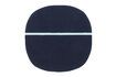 Miniaturansicht Blauer Wollteppich 140x140 Oona 1