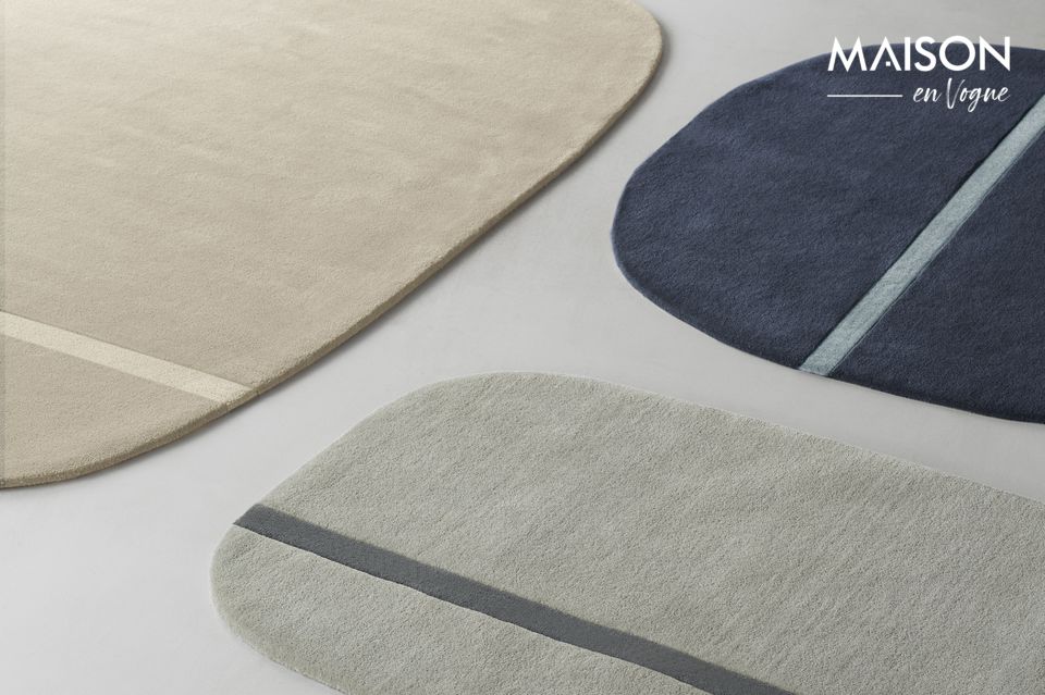 Oona-Teppich - elegantes Design, seidiger Griff