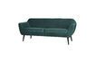 Miniaturansicht Blaues 3-Sitzer-Sofa aus Velours Rocco 3