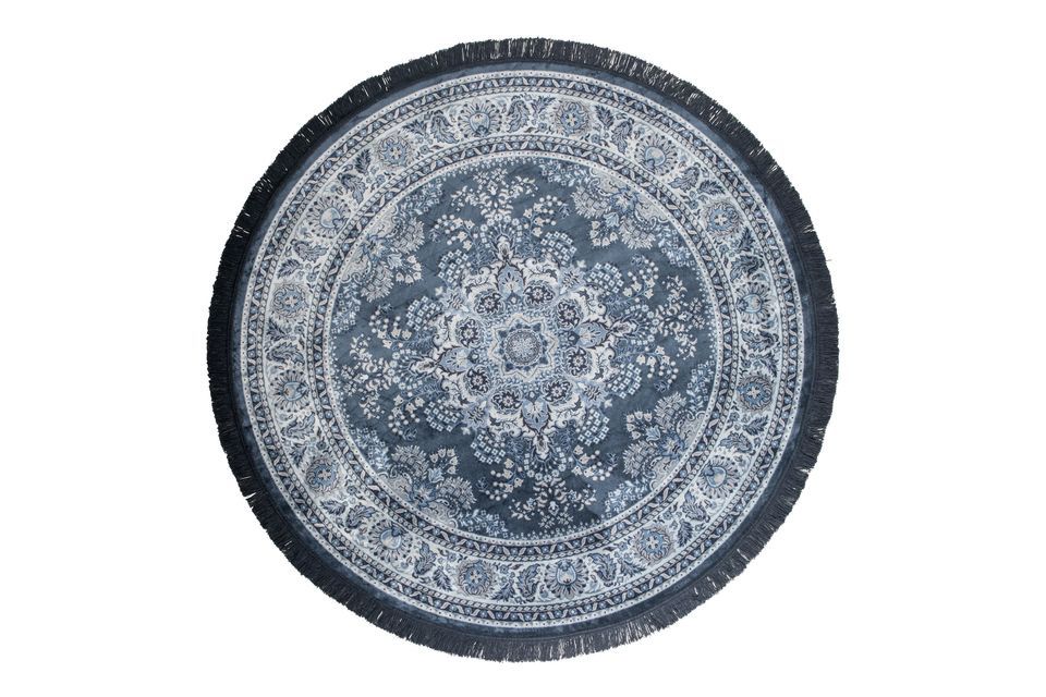 Bodega Teppich blau 175 Zentimeter Dutch Bone
