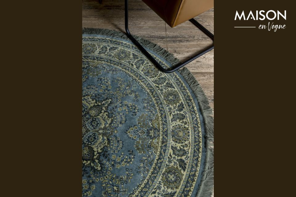 Runder Teppich im persischen Stil
