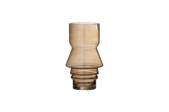Braune Vase aus Glas Zalla ohne jede Grenze