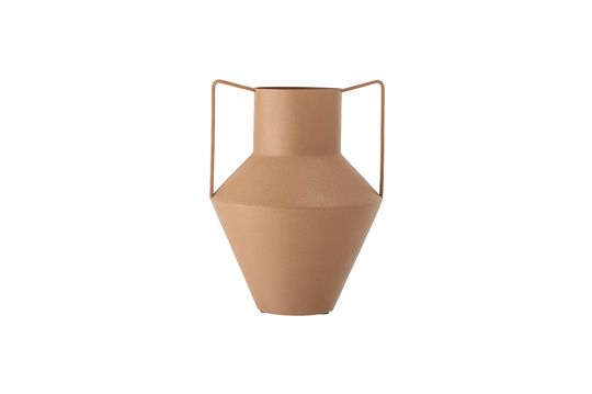 Braune Vase aus Metall Iola ohne jede Grenze