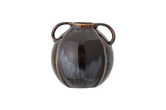 Braune Vase aus Sandstein Inela ohne jede Grenze
