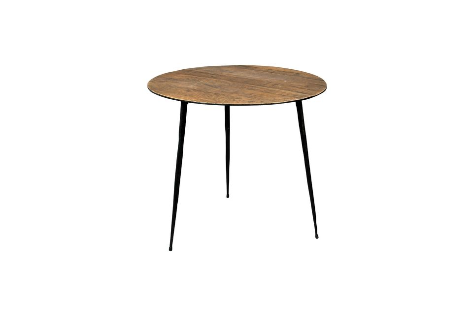 Brauner Beistelltisch Pepper 45 cm - 6