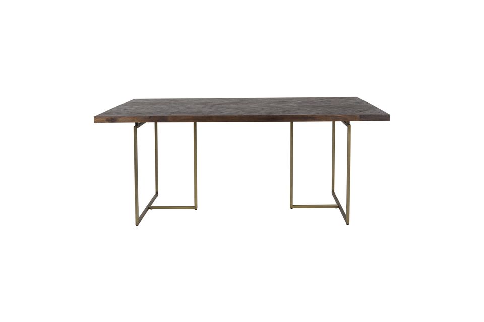 Brauner Holztisch Class DutchBone