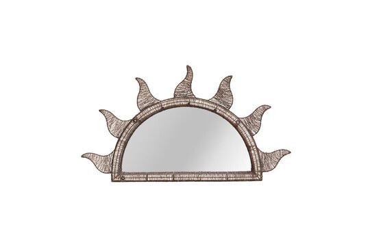 Brauner Metallspiegel Soleil ohne jede Grenze