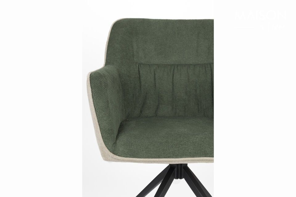 Brauner Sessel aus Polyester Daley - 10