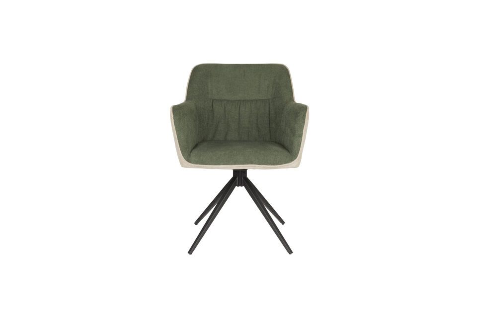 Brauner Sessel aus Polyester Daley White Label