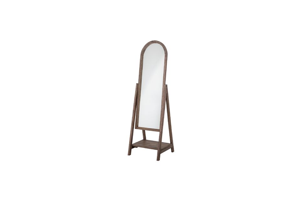 Brauner Spiegel aus Mangoholz Cathia Bloomingville