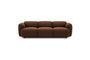 Miniaturansicht Braunes 3-Sitzer-Sofa aus Wolle und Leinen Swell ohne jede Grenze