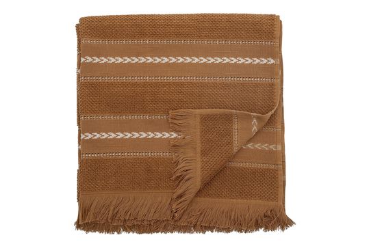 Braunes Handtuch aus Baumwolle Lovina