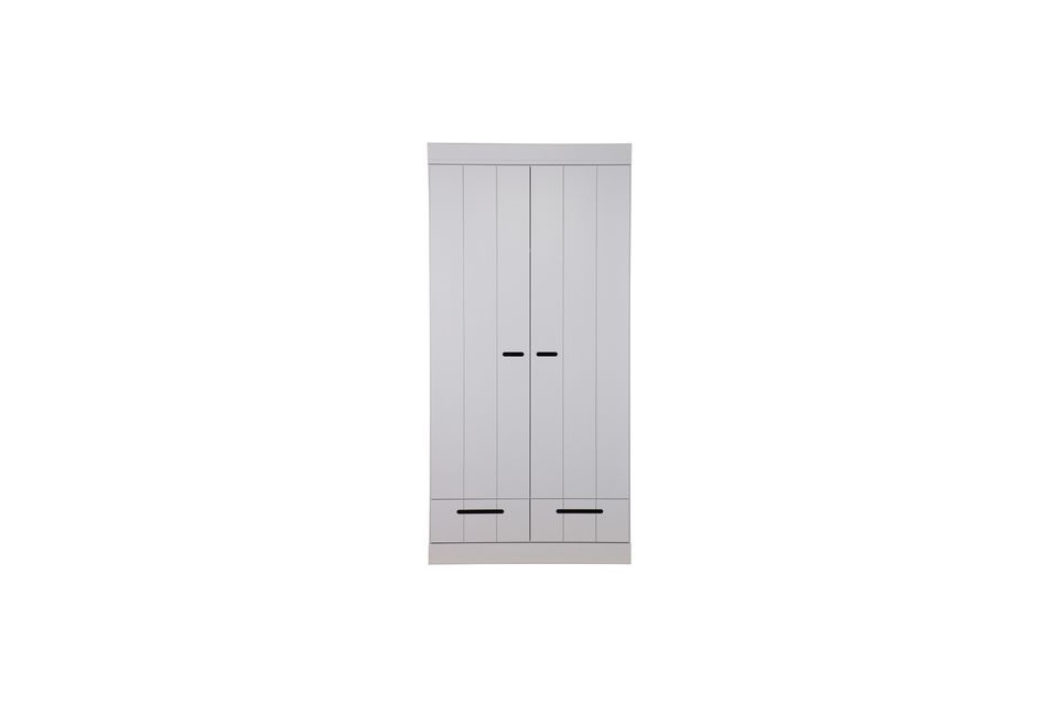 Connect Holzschrank grau Woood