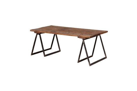 Couchtisch aus dunklem Holz Sutton