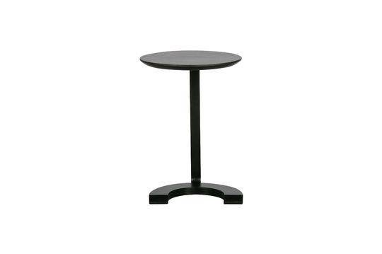 Couchtisch aus Holz und schwarzem Metall Floor