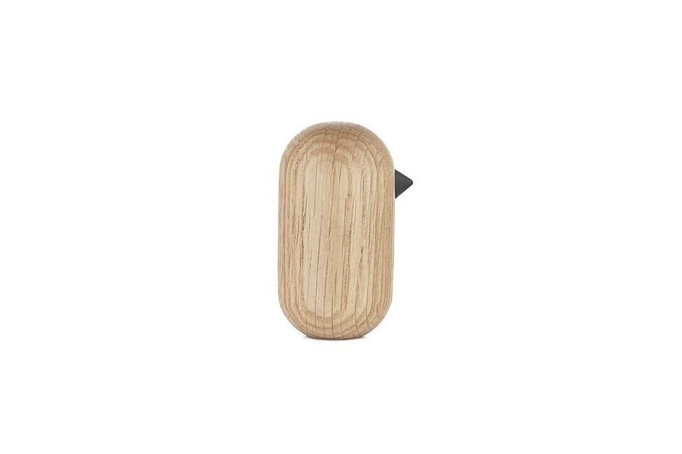Dekofigur aus hellem Eichenholz 7cm Little Bird Normann Copenhagen