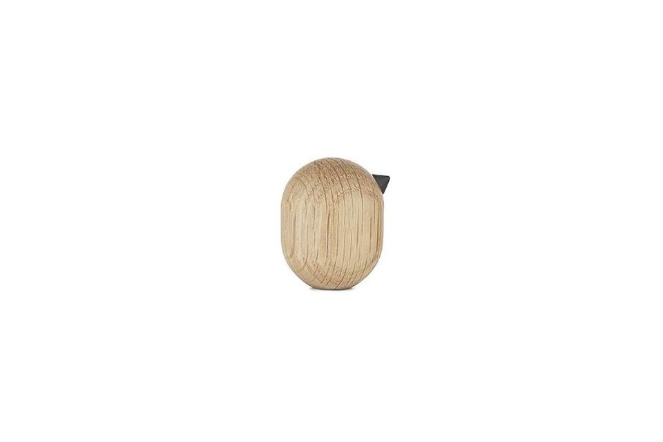 Dekofigur aus heller Eiche 4,5cm Little Bird Normann Copenhagen
