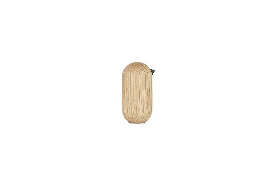 Dekofigur aus heller Eiche 5cm Little Bird Normann Copenhagen