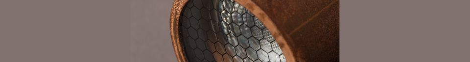 Materialbeschreibung Doppel-Lichtspot Scope mit Rost-Finish