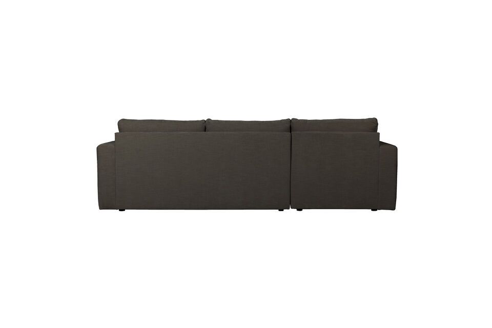 Der Stoff besteht zu 100 % aus Polyester und ist mit einem Martindale von 90