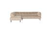 Miniaturansicht Ecksofa links in cremefarbenem Velours Lloyd 5