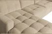 Miniaturansicht Ecksofa links in Stoff beige Bar 7