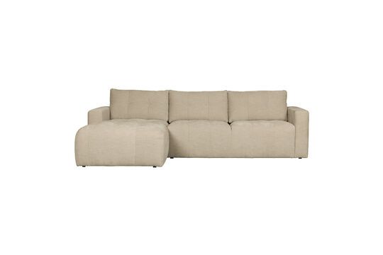 Ecksofa links in Stoff beige Bar ohne jede Grenze