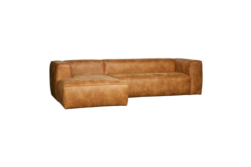Das Sofa ist sehr robust und bequem mit einer Sitztiefe von 66 cm und einer Sitzhöhe von 46 cm