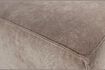 Miniaturansicht Ecksofa mit Stoffbezug Hocker braun Lazy 3