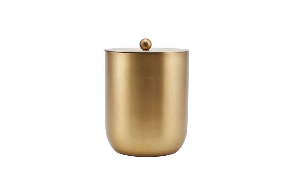 Eiseimer aus Edelstahl gold Alir House Doctor
