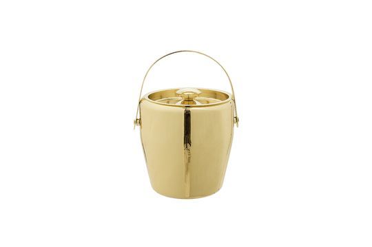 Eiskübel aus goldfarbenem Edelstahl Cocktail ohne jede Grenze