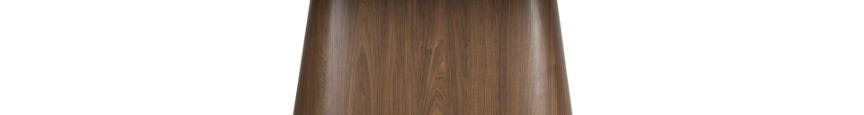 Materialbeschreibung Esstisch aus braunem Holz 200x90 Almira