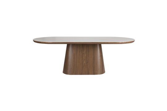 Esstisch aus braunem Holz 200x90 Almira ohne jede Grenze