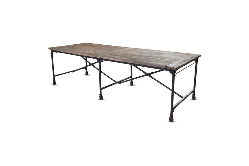Esstisch aus hellem Holz Large - 8