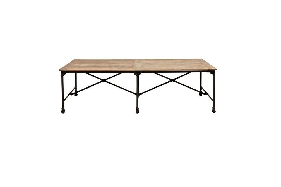 Esstisch aus hellem Holz Large - 9