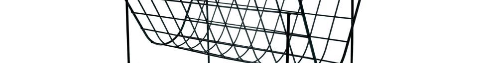 Materialbeschreibung Eysson Zeitschriftenhalter aus Metalldraht