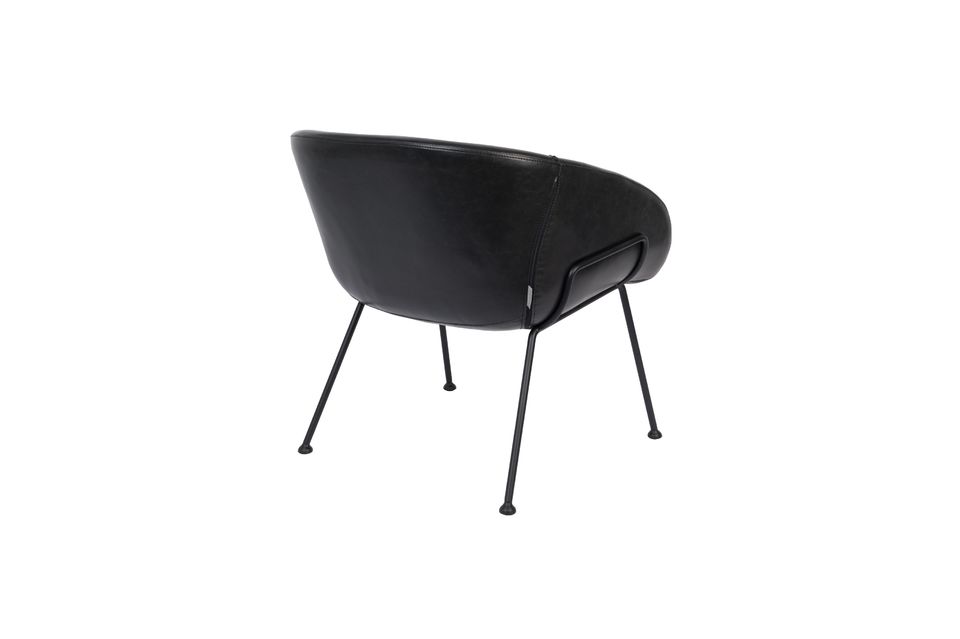 Festoon Lounge-Stuhl schwarz - 7