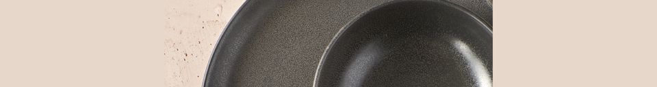 Materialbeschreibung Flacher Teller Mirha Granit
