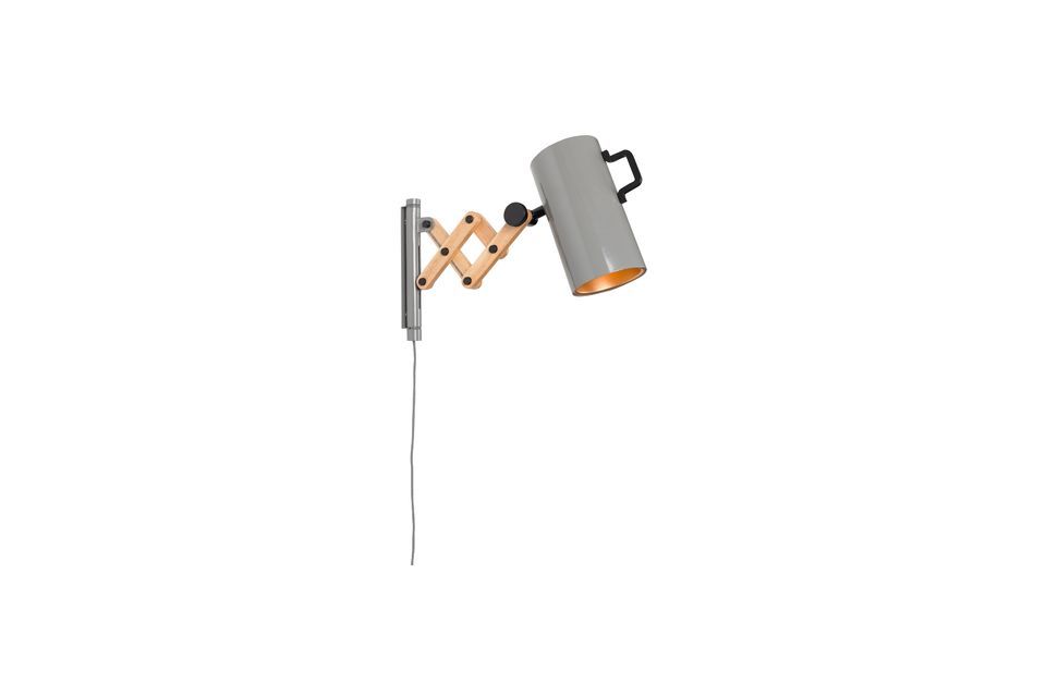 Flex-Wandleuchte hellgrau - 7