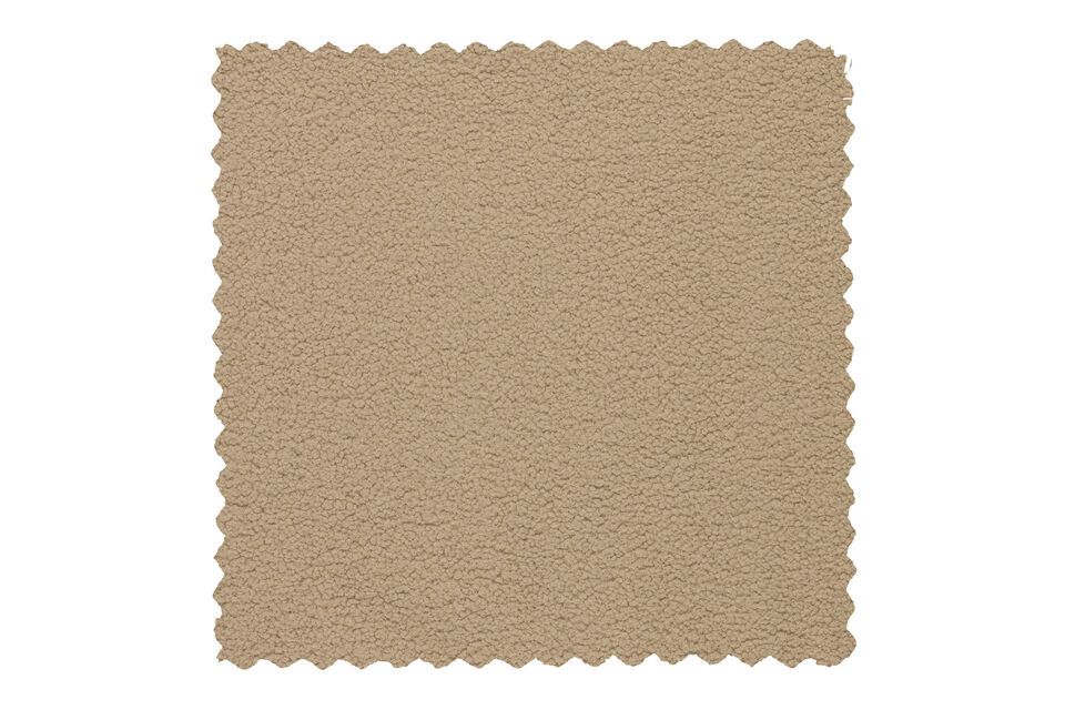 Fußsack mit Schaffelleffekt Sand Rocco, spielerisch und sehr weich