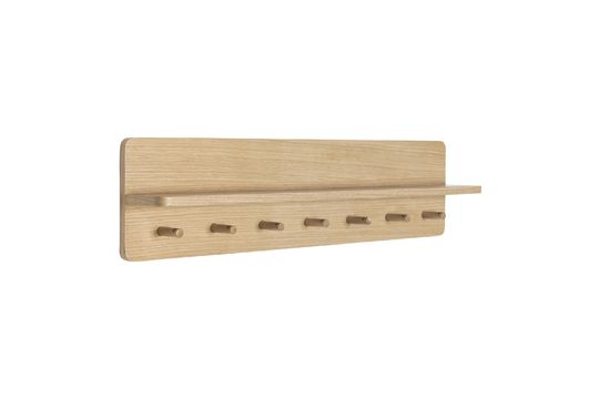 Garderobe mit 7 Haken aus Holz Space