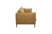 Miniaturansicht Gelbes 2-Sitzer-Sofa aus Samt PPNO 3