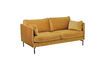 Miniaturansicht Gelbes 2-Sitzer-Sofa aus Samt PPNO 4