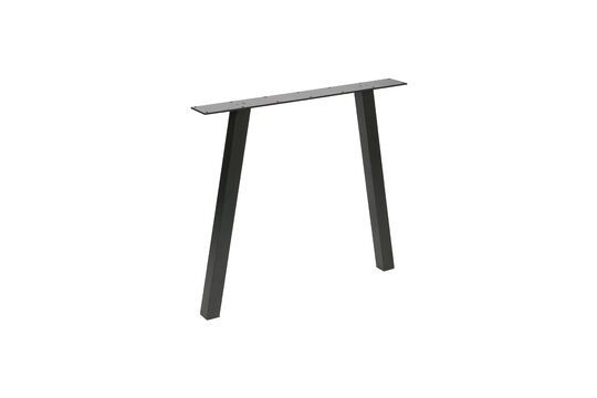 Gestell aus schwarzem Metall Tablo