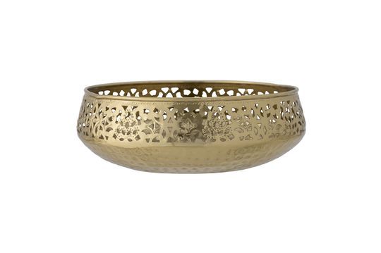 Goldene Metallschüssel Aisha