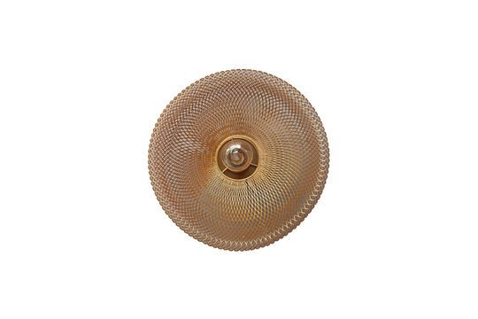 Goldfarbene Metall-Applikation Wave