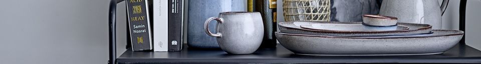 Materialbeschreibung Graue Butterdose aus Sandstein Sandrine